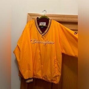 Vintage champion windbreaker crew neck